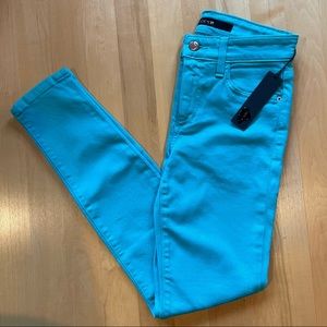 Aqua colored Joe’s Jeans
